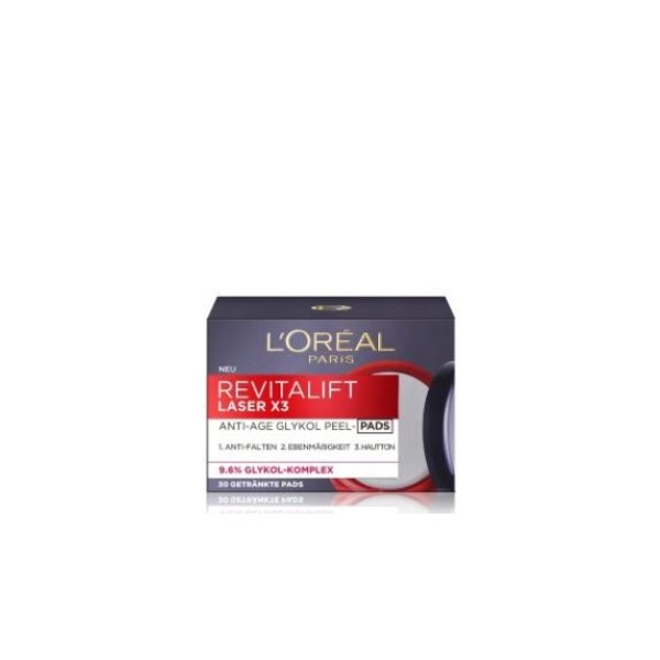 Loreal Dischete Revitalift Laser X3 Anti-age 30buc 6/bax