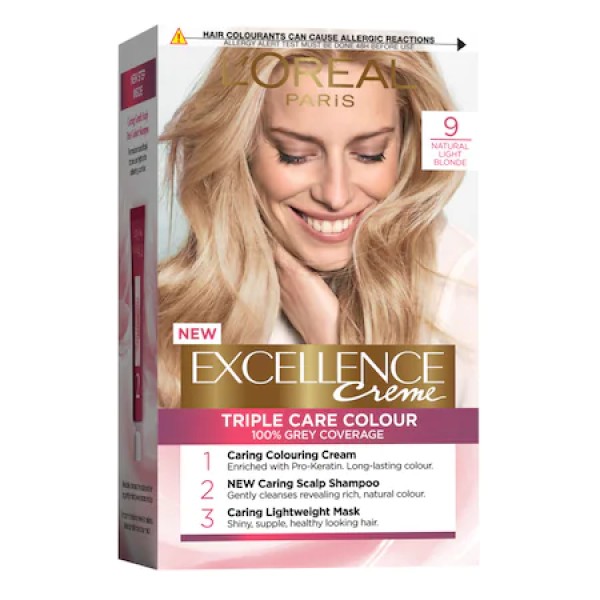 L'oreal Excellence Creme Vopsea Par 9 Blond Deschis 6/bax