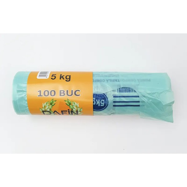 Lpd Dafin Punga Maieu Biodegradabila Rola 5kg 100buc 20/bax