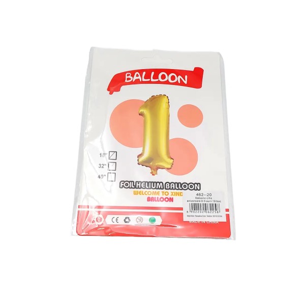 Lve Baloane Cifre Aniversare 0-9 462-20/ 462-2