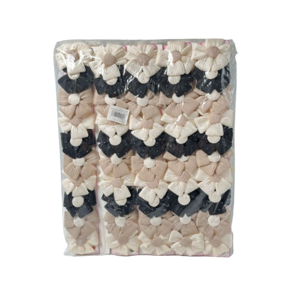 Lve Clama Par Floare Dif Culori 11-7 10buc/set 10set/folie 25/bax