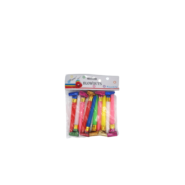 Lve Fluiere Aniversare Diverse Culori 10buc/set 462-62 Lve Fluiere Aniversare Diverse Culori 10buc/set 462-62