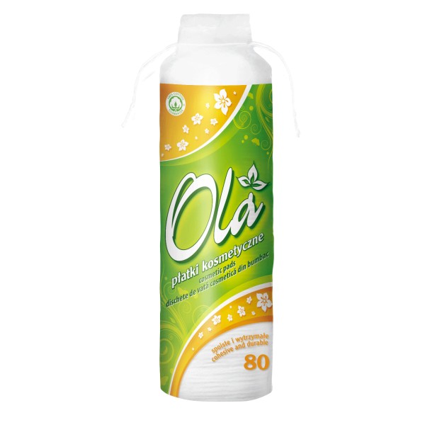 Ola Dischete Demachiante Bumbac 80buc 35/bax