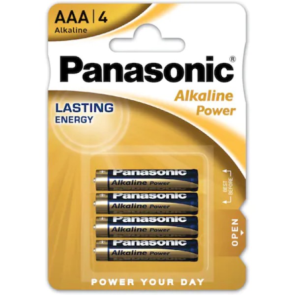 Panasonic Baterii Alk. Aaa (lr3) Power B4 Lr03apb 4buc/set 12set/bax