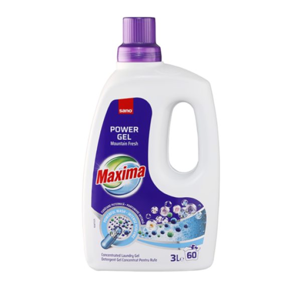 Sano Maxima Detergent Power Mountain Fresh 3l 6/bax