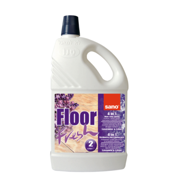 Sano Solutie Pardoseli 4in1 Lavanda-liliac 2l 8/bax