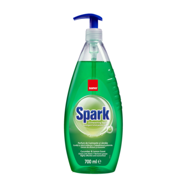Sano Spark Detergent Vase Castravete-lamaie 700ml 12/bax