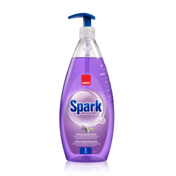 Sano Spark Detergent Vase Lavanda 1l 12/bax