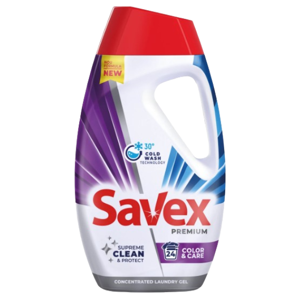 Savex Detergent Lichid Color&care 1.08l 6/bax
