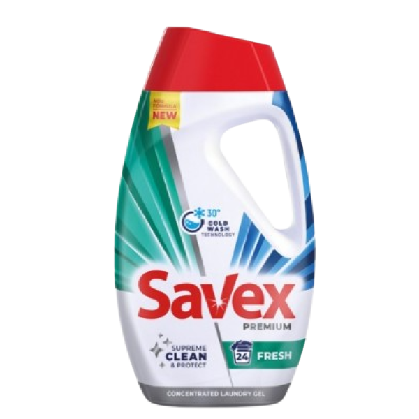 Savex Detergent Lichid Fresh 1.08l 6/bax