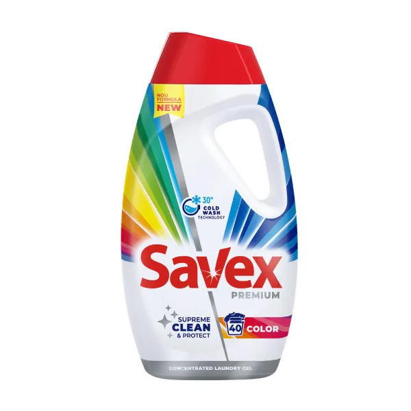 Savex Premium Detergent Lichid Color 40spalari 1.8l 6/bax