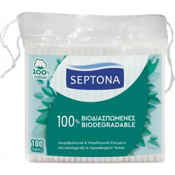Septona Betisoare Urechi Bio 100buc Pachet 24/bax