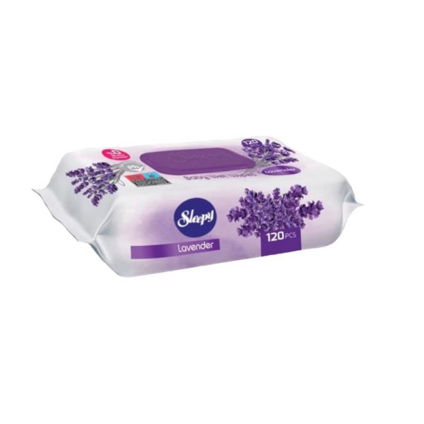 Sleepy Servetele Umede Baby Lavender Xl 50buc/pac 12/bax