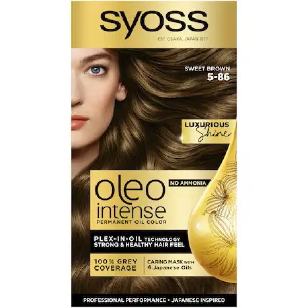 Syoss Oleo Vopsea Par 5-86 Saten Incantator 3/set 48/bax