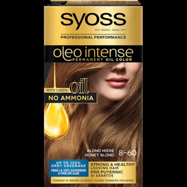 Syoss Oleo Vopsea Par 8-60 Blonde Miere 3/set 48/bax