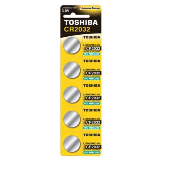 Toshiba Baterii Lithium Cr2032 5buc/set 20set/cut 10cut/bax