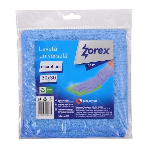 Zorex Clasic Laveta Microfibra Universala 30x30cm 120/bax Zorex Clasic Laveta Microfibra Universala 30x30cm 120/bax