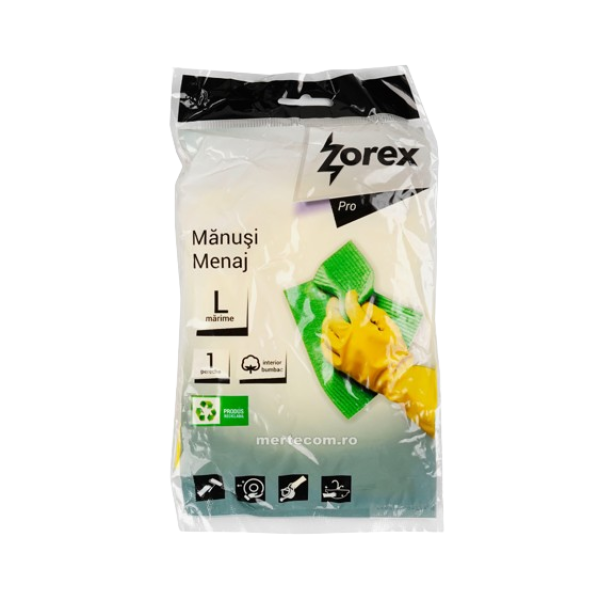 Zorex Pro Manusi Menaj Galbene Marime L Zorex Pro Manusi Menaj Galbene Marime L